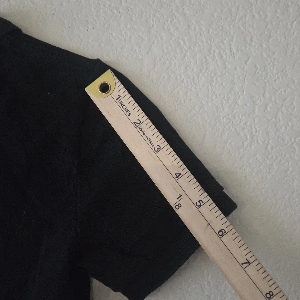 Ralph Lauren Polo Kids Size 7 Black With Red Pony Logo See Description
